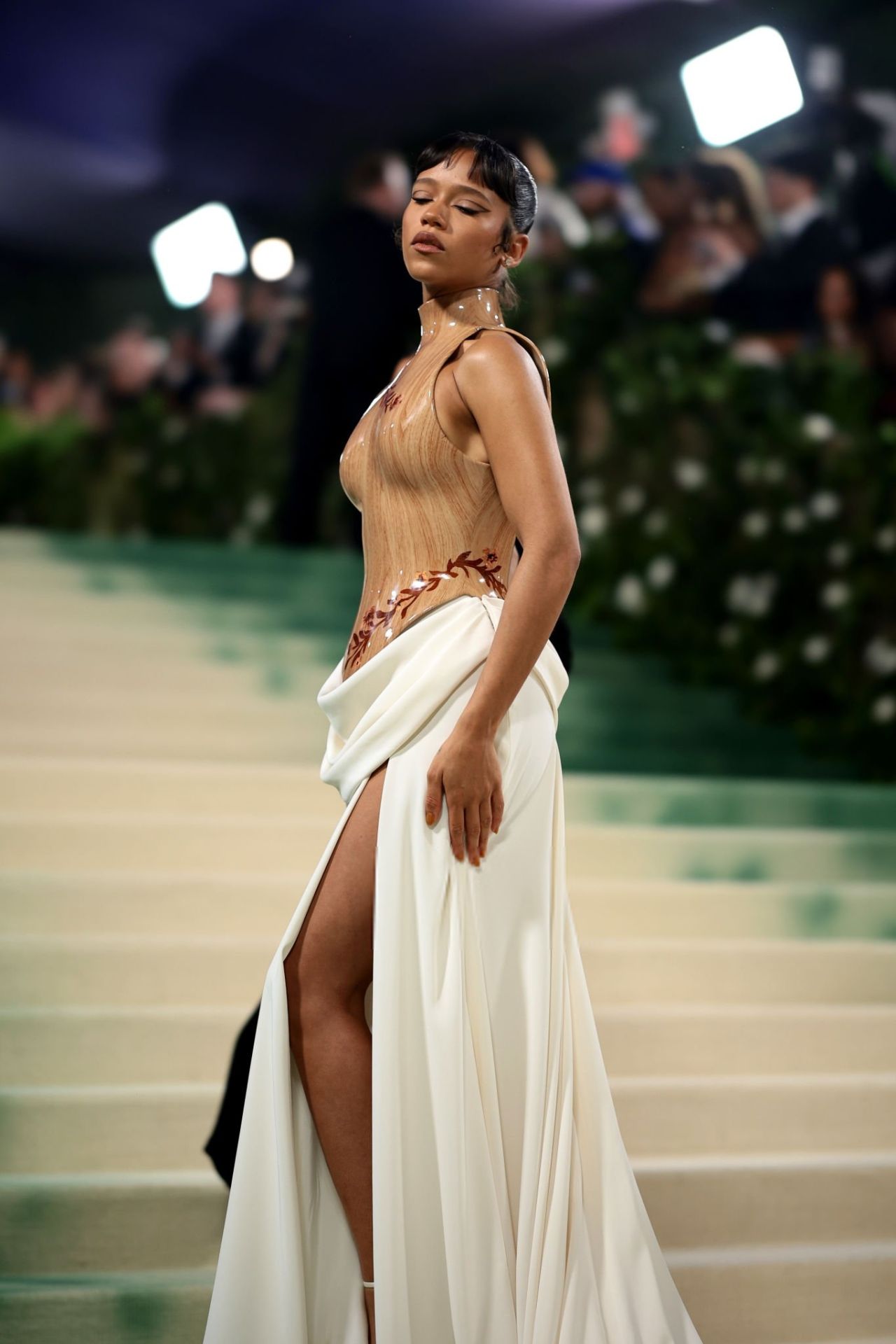 TAYLOR RUSSELL STUNS AT THE 2024 MET GALA IN NEW YORK06